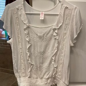 White blouse for girls